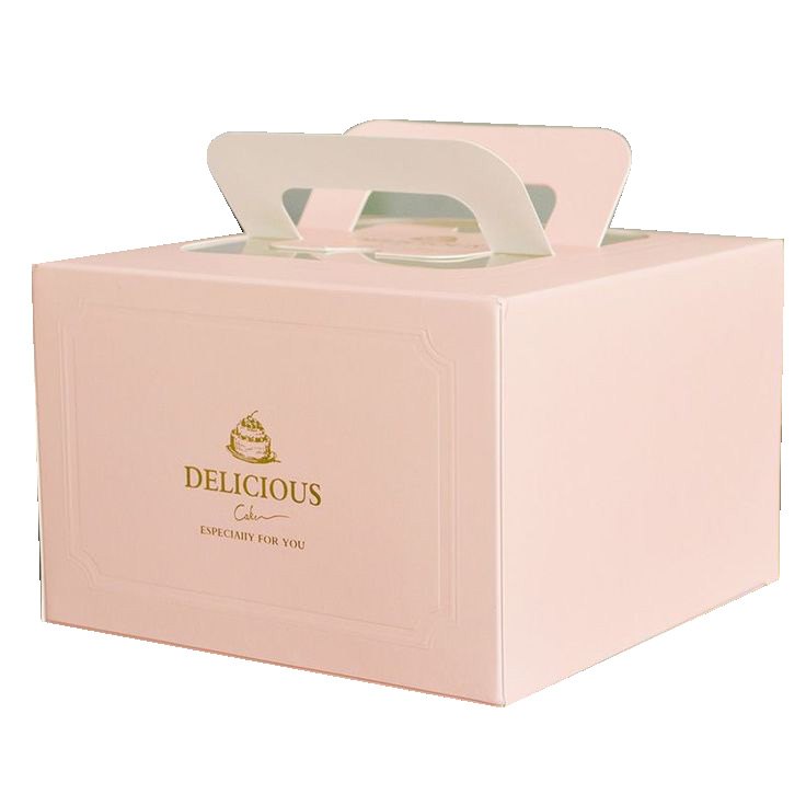 Patisserie / cake box with handle